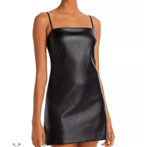 BARDOT Annabelle Vegan Leather Dress